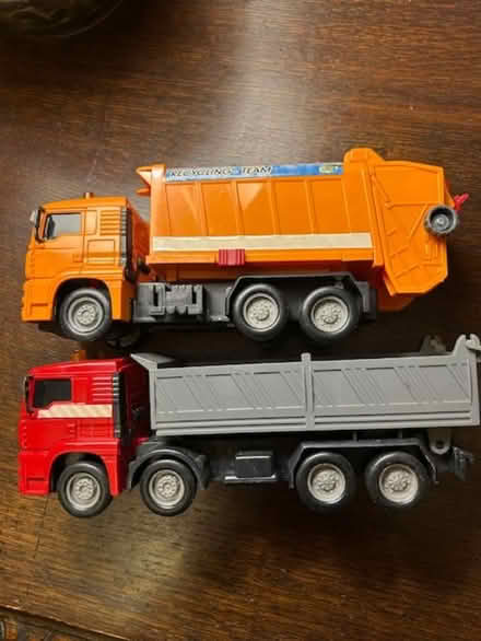 Photo of free Toy lorries (Bridge of Allan FK9) #1