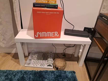 Photo of free White Ikea TV bench (Bromley-by-Bow E3) #1