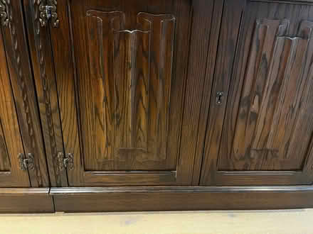 Photo of free Large solid wood bookcase/display unit (Winter's Bridge KT7) #2