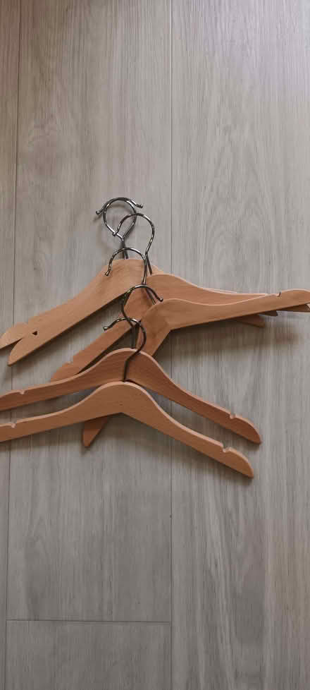 Photo of free 5 Children's wooden hangers (Drum Brae EH4) #1