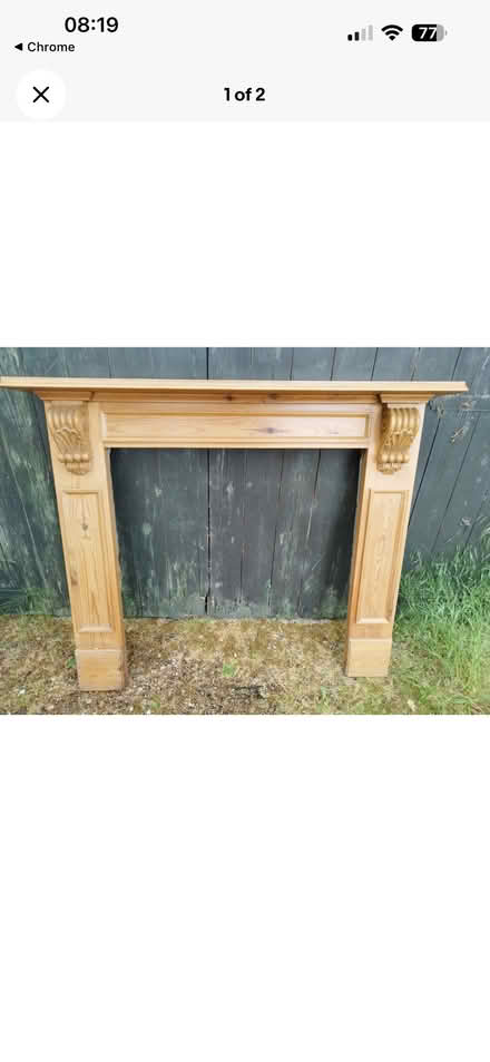 Photo of Wooden fire place (Appleby-in-Westmorland CA16) #1