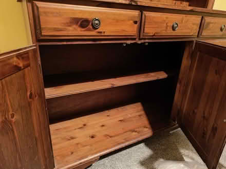 Photo of free Wooden dresser/cabinet (Thames Ditton) #4