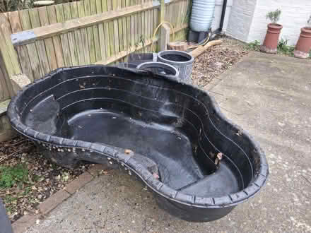 Photo of free Large preformed pond (West Worthing BN14) #1