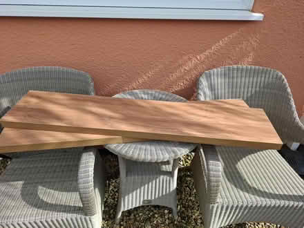 Photo of free 2x floating shelves with brackets (Threemilestone Truro) #1