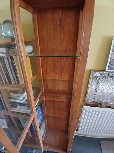 Photo of free Glass display cabinet (North Tonbridge TN10) #2