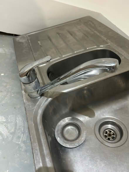Photo of free Metal kitchen sink (Thornton Heath) #3