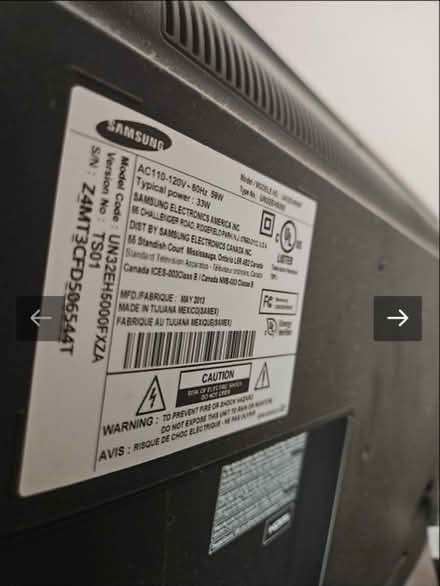 Photo of free 32” Samsung TV with Remote (South Boulder) #4