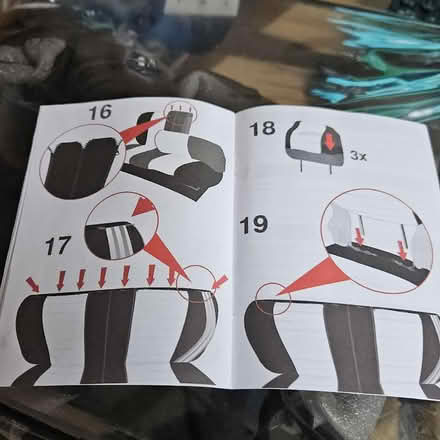 Photo of free Car seat cover, new, only rear seat, the upright seatback se (IP5) #3