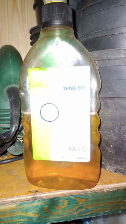 Photo of free Teak oil (Wells Road) #1
