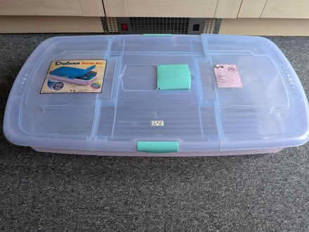 Photo of free Plastic under bed storag (Iver Heath) #1