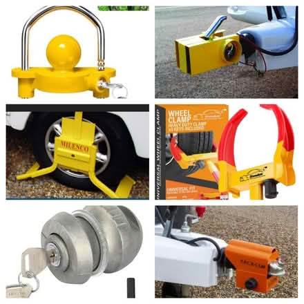 Photo of Caravan Wheel Clamp or Hitch Lock (Mapperly NG3) #1