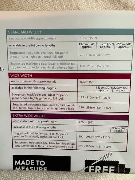 Photo of free Two curtains (Duffield DE56) #4