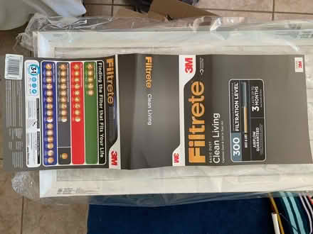 Photo of free New 3M AC filters (Southeast Houston) #3