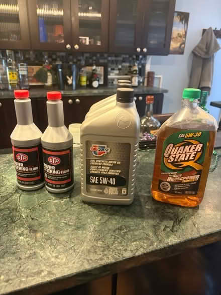 Photo of free Oil and power steering fluid (6101 14 th st nw Washington dc) #1