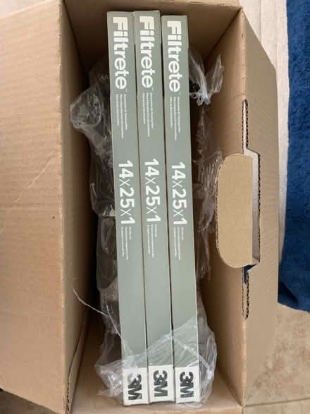 Photo of free New 3M AC filters (Southeast Houston) #1
