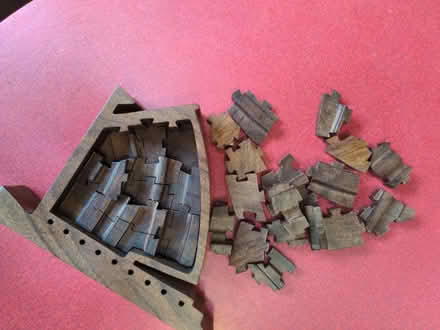 Photo of free Stand up two layer wooden puzzle (Halton LA2) #1