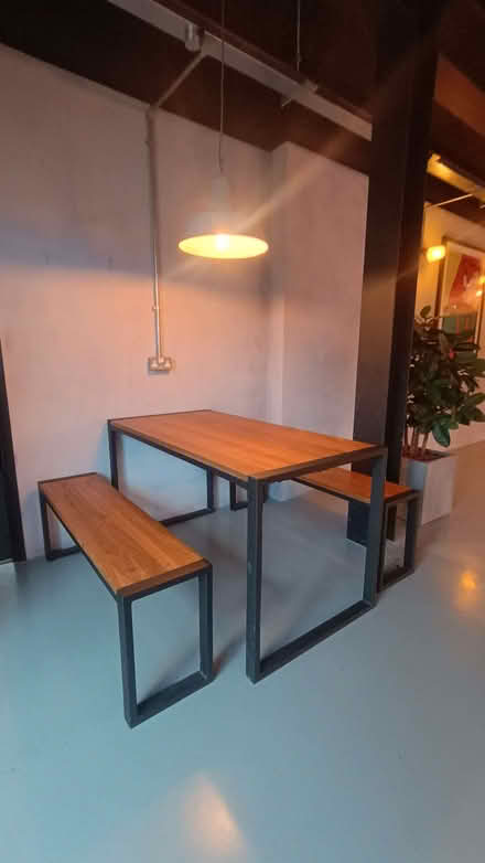 Photo of free Table and benches - LIMITED COLLECTION TIMES (Watchfield SN6) #3