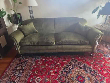 Photo of free Vintage Sofa Seeking TLC (Sw Portland John's Landing) #1