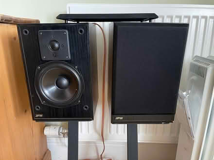 Photo of free 2 JPW speakers on stands (Royal Infirmary FK8) #2