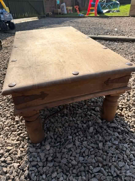 Photo of free Wooden coffee table (Woodseats S8) #1