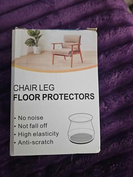 Photo of free Chair leg floor protectors (Himes Ave area Frederick) #1
