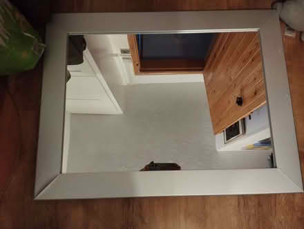 Photo of free Silver framed mirror (Hawk Green SK6) #1