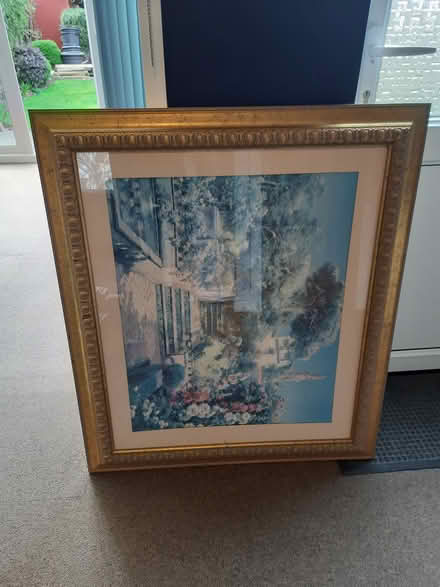 Photo of free Gold frame picture (Neston CH64) #1