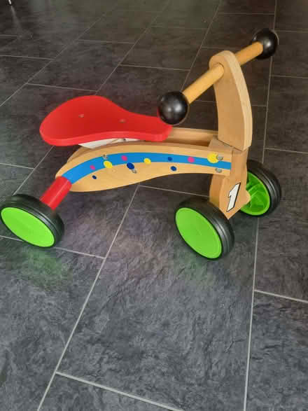 Photo of free Wooden toddler trike (Northchurch HP4) #1