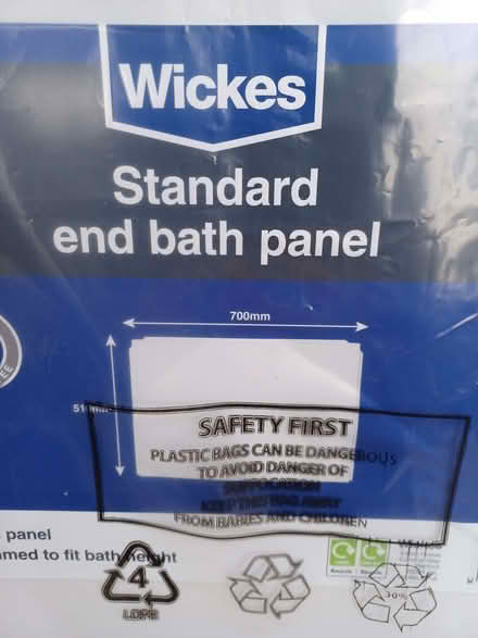 Photo of free Bath End Panel (Debden IG10) #2