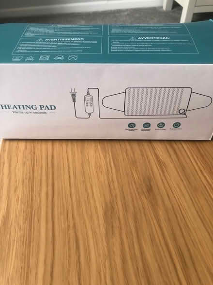 Photo of free Heating Pad (Whiteley PO15) #1