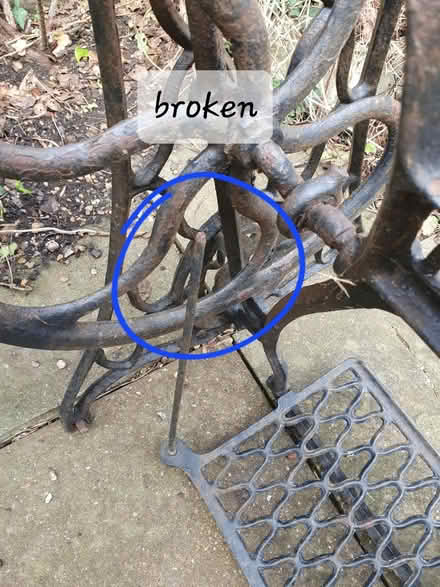 Photo of free Sewing machine treadle (CT8) #3