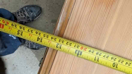 Photo of free Pine bedside table (Woodmancote) #4