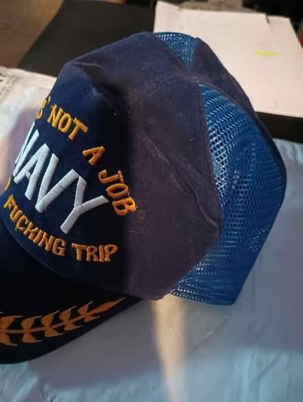 Photo of free Navy hat (Virginia Beach - Salem Lakes) #2