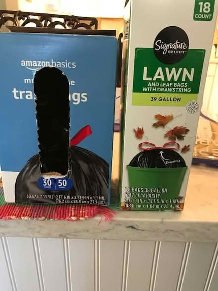 Photo of free Black trash bags (South Novato near Hamilton) #1