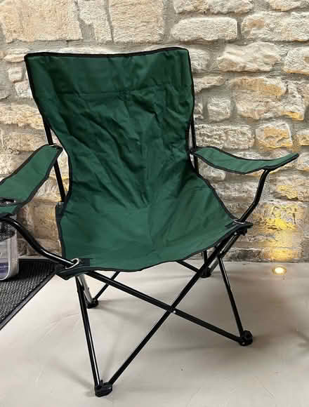 Photo of free Folding Camping Chairs - Green (Fairfield Park) #1