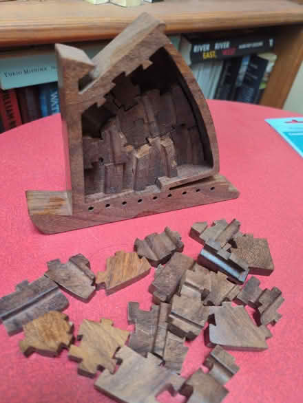 Photo of free Stand up two layer wooden puzzle (Halton LA2) #2