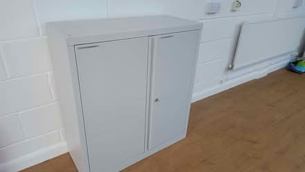 Photo of free Metal cabinet, lockable. LIMITED COLLECTION TIMES (Watchfield SN6) #1