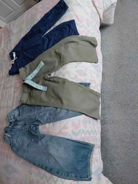 Photo of free Children's trousers 3 pairs age 3-5years. (Hingham NR9) #1