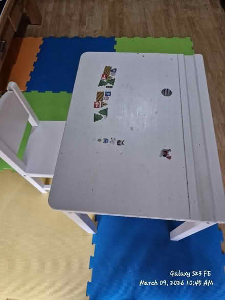 Photo of free Kids desk and chair (Lion Gate TW9) #1