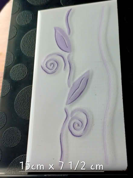 Photo of free 12 White Floor Tiles & 20 Border Tiles (Ettingshall WV4) #1