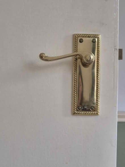 Photo of Door handles x 10 chrome or black (Manchester SK2) #1