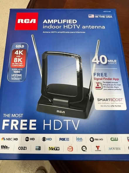 Photo of free Amplified Indoor HDTV Antenna (Centerville, off Yankee St.) #1