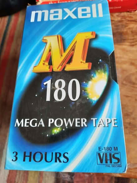 Photo of free 3x unused VHS tapes (Hollingdean BN1) #2