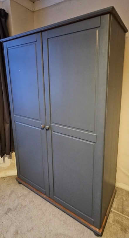 Photo of free Solid pine wardrobe (Old Woking GU22) #1