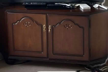 Photo of free Rossmore corner tv cabinet (Bradford BD2) #1