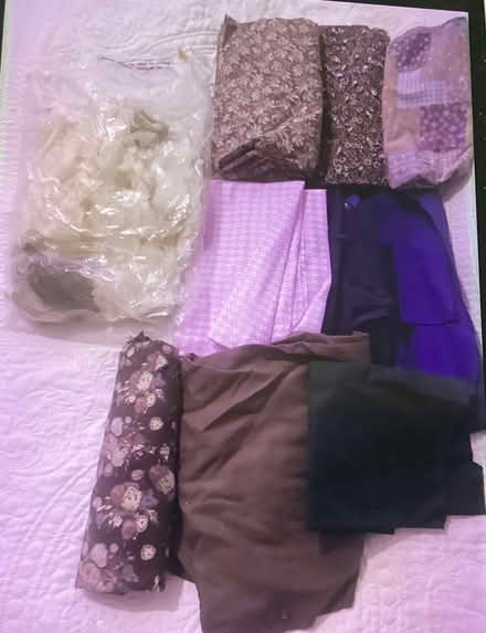 Photo of free Fabric pieces (L19 Garston off South Mossley) #1