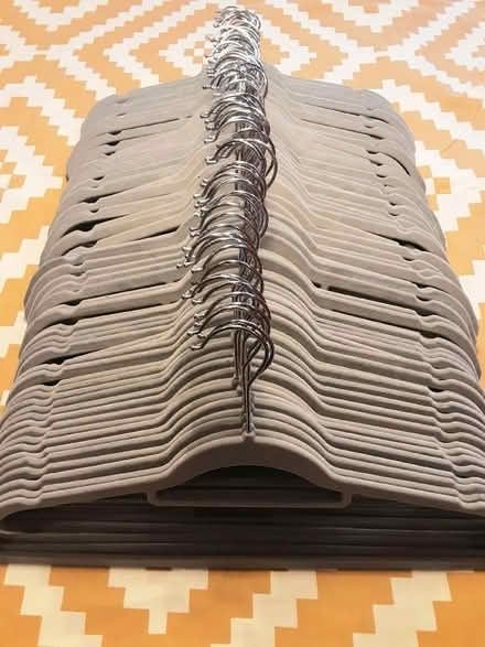 Photo of free Over 100 Coat Hangers (Saltaire BD18) #1