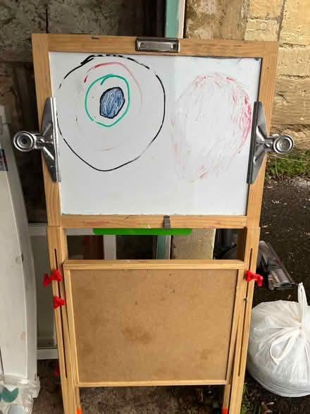 Photo of free Artwork A-frame easel (Fairfield Park) #2