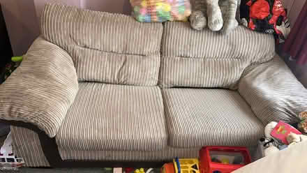 Photo of free 2 seater Sofa and armchair if anyone is interested (Stonehouse GL10) #2