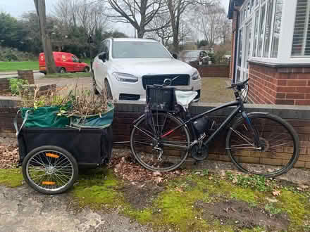 Photo of bicycle kick stand (Alcester Lanes End B14) #1